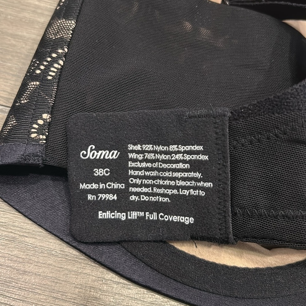 Soma Enticing Lift Full Coverage Bra - Picture 9 of 10